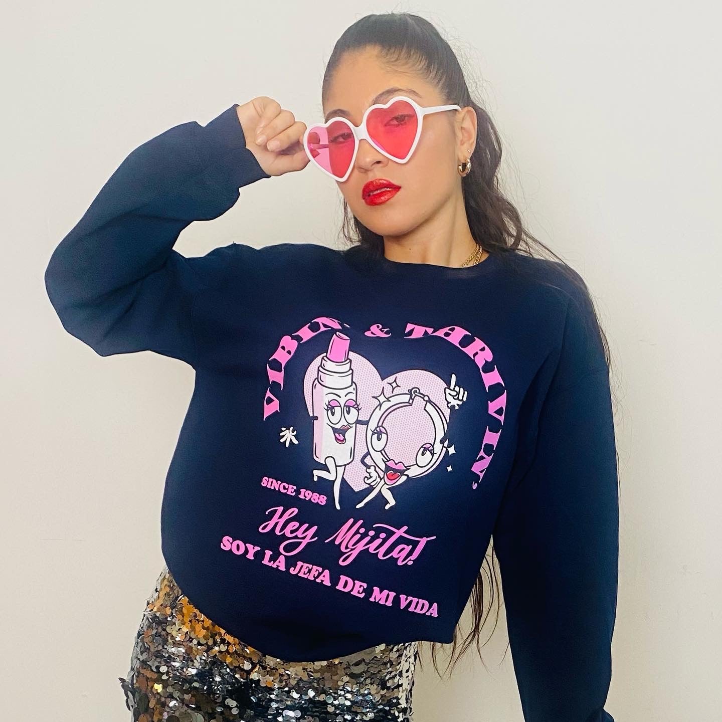 Vibin' & Thrivin' Crewneck