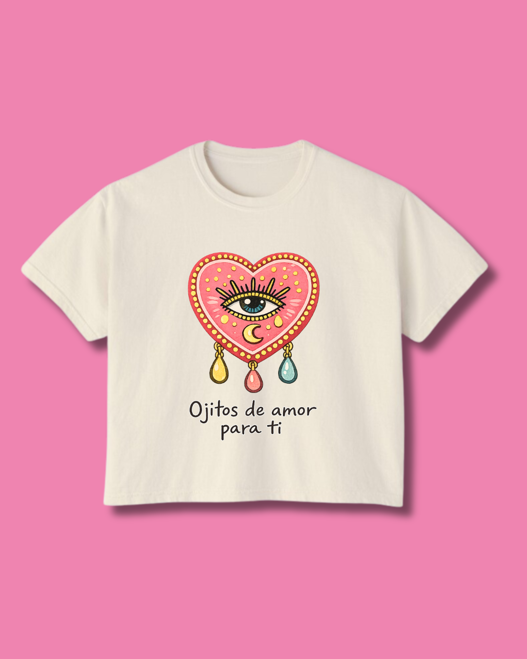 Ojitos de Amor Boxy Tee