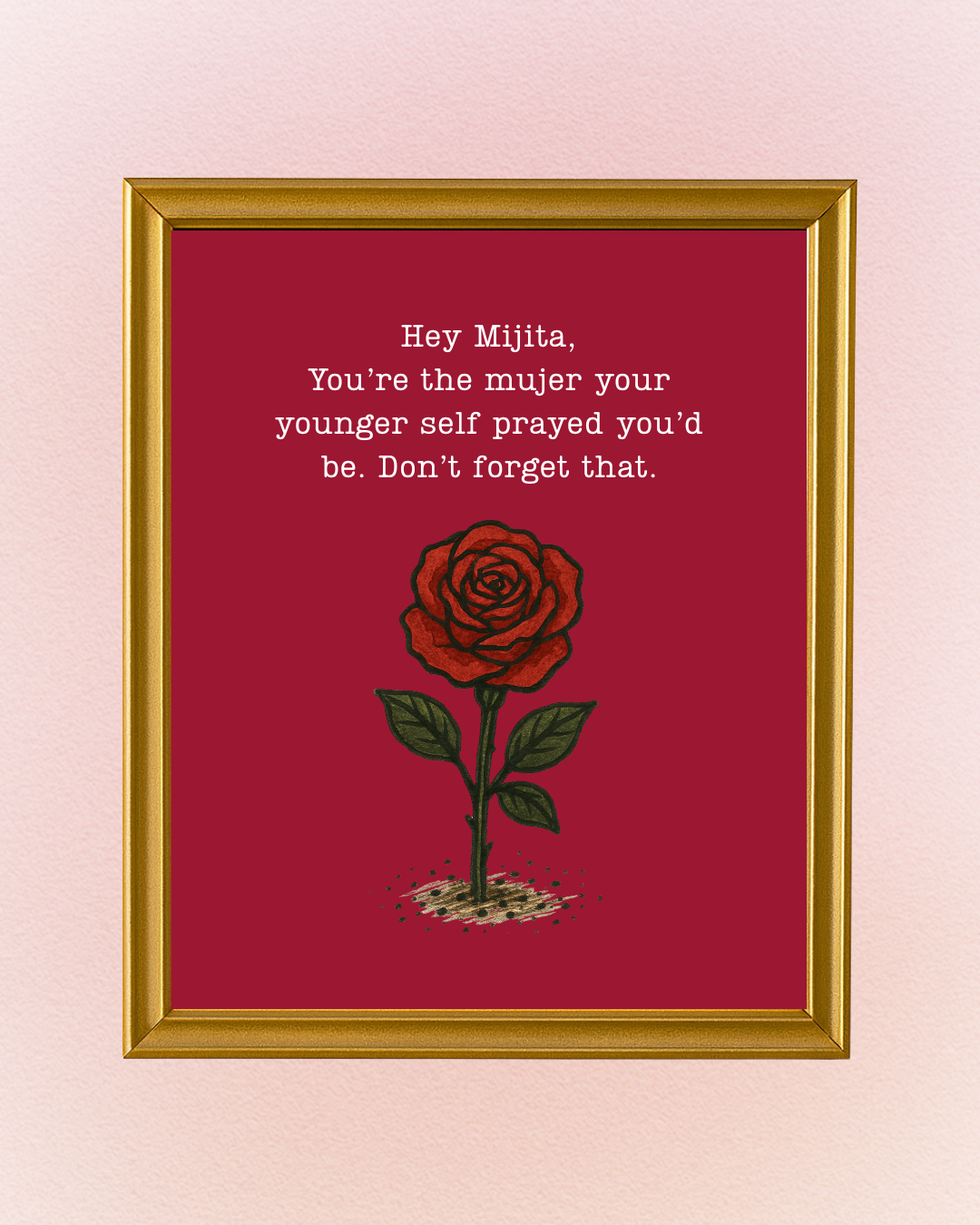 Hey Mijita's Wall Art 8.5x11