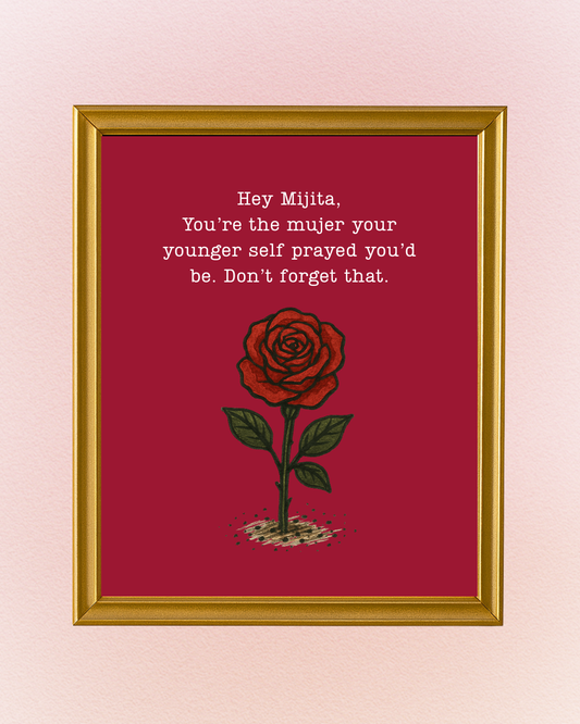 Hey Mijita's Wall Art 8.5x11