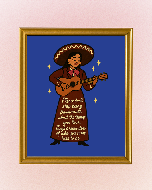 Mariachi Wall Art 8.5x11