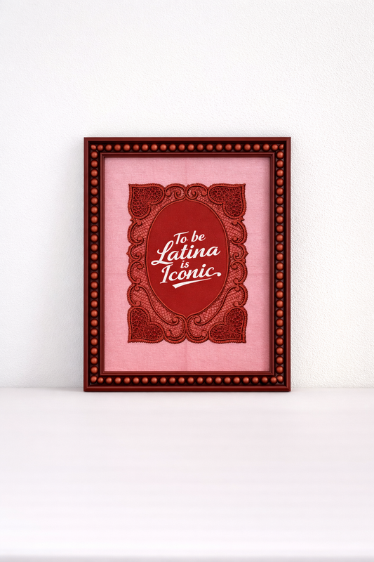 Iconic Latina Print 8.5x11